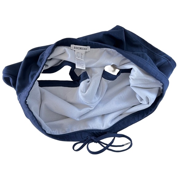 Dirk Bikkenbergs BIKKEMBERGS men’s swim trunks brief slip navy blue sz M… - Picture 4 of 8